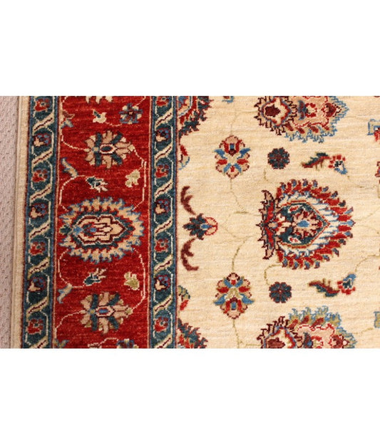 Fine Hand Knotted Afghan Ziegler Rug - 245x175