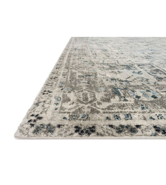Anastasia Blue/Slate Rug - 201x279cm