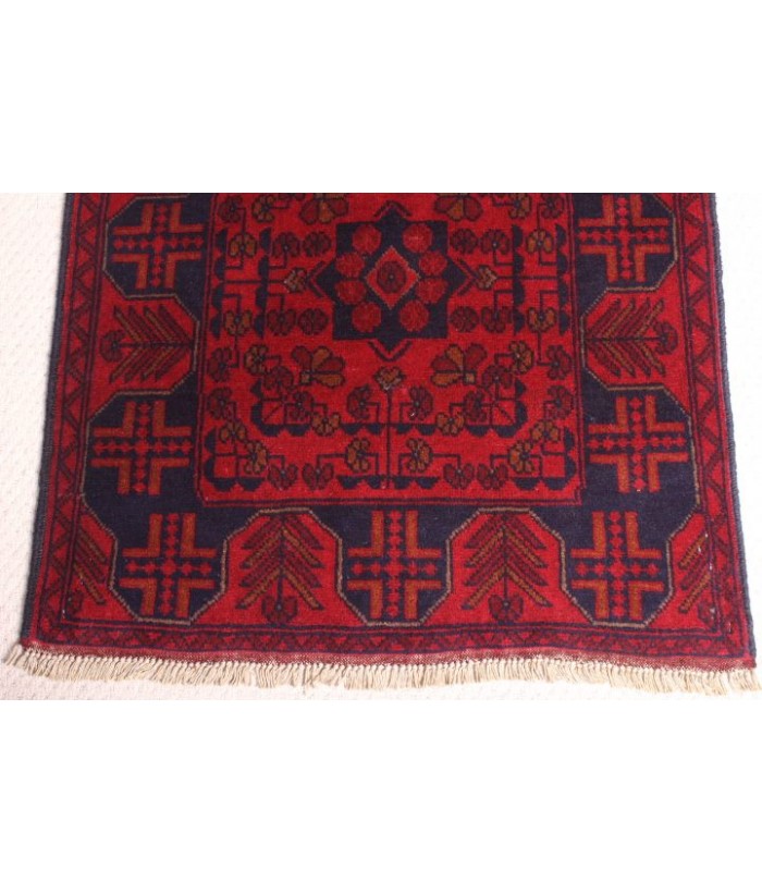 Afghan Andkhoy Hand Knotted Runner 400x81