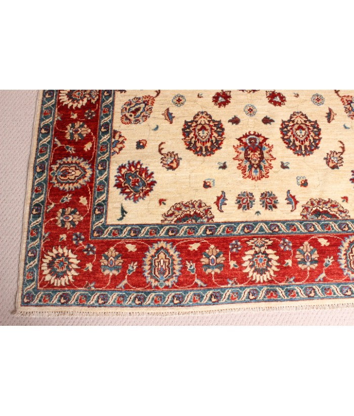 Afghan Fine Hand Knotted Ziegler Rug - 245x175cm