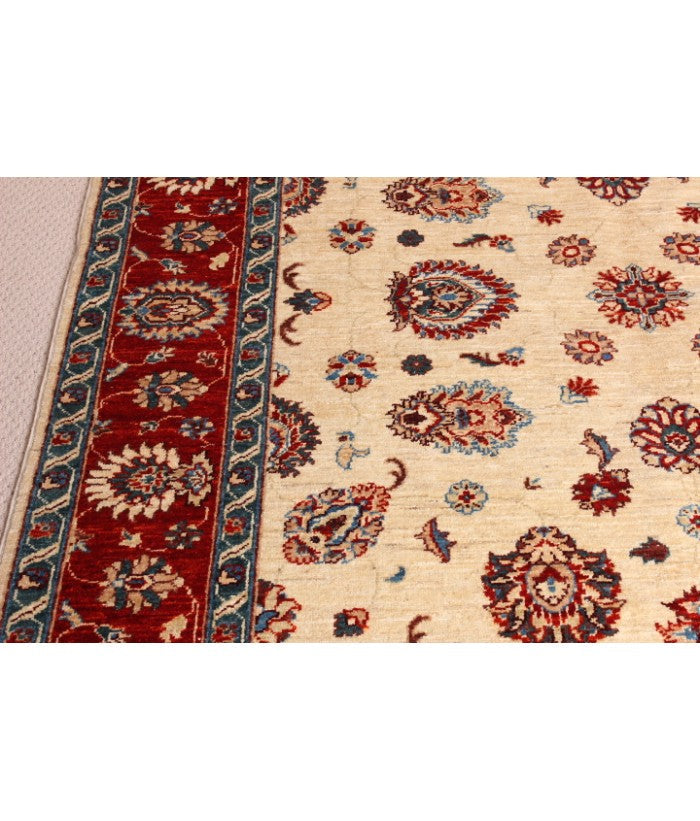 Afghan Fine Hand Knotted Ziegler Rug - 245x175cm