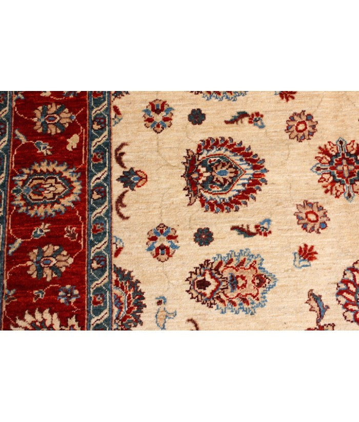 Afghan Fine Hand Knotted Ziegler Rug - 245x175cm