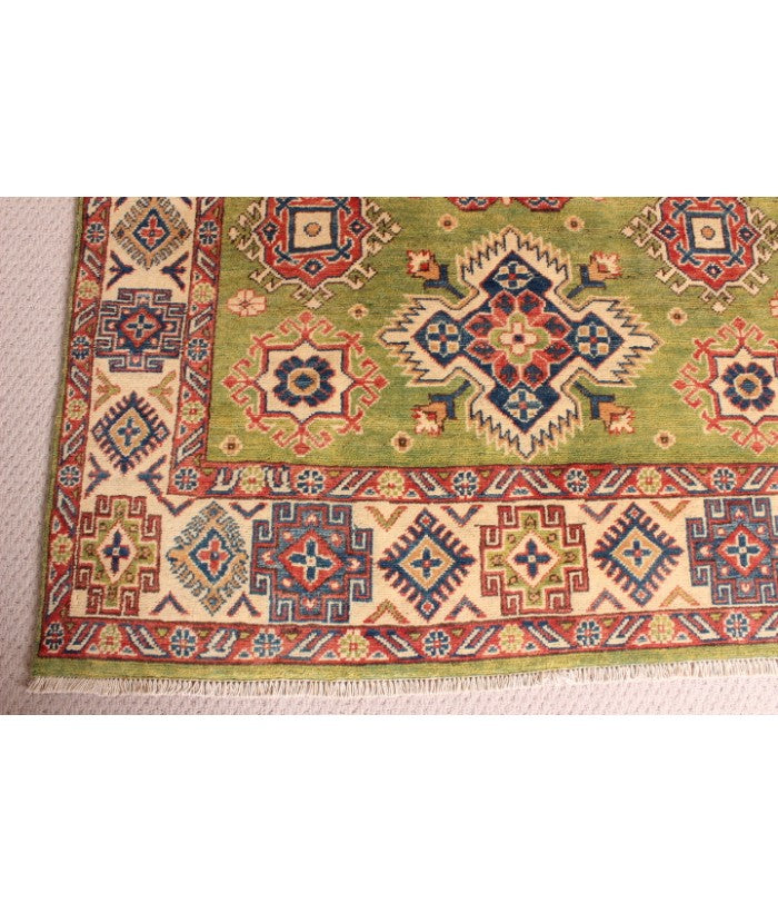Hand Knotted Ghazni Kazak Rug - 210x150