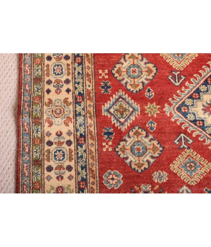 Hand Knotted Ghazni Kazak Rug - 210x160