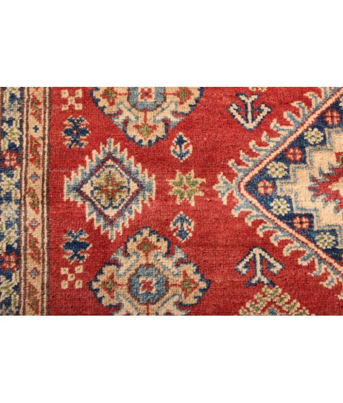 Hand Knotted Ghazni Kazak Rug - 210x160
