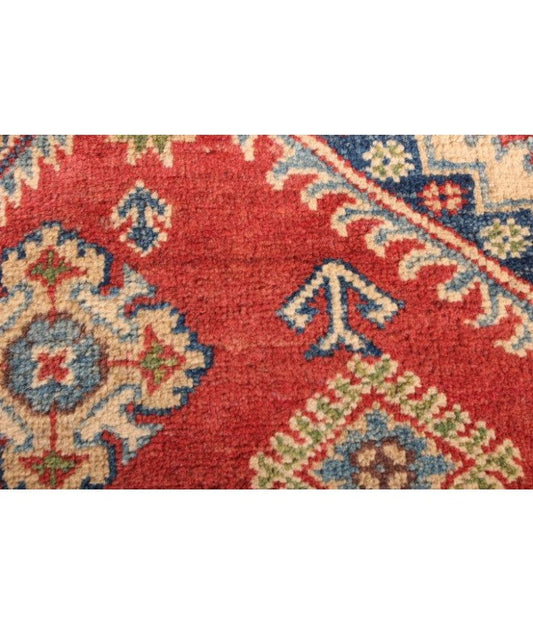 Hand Knotted Ghazni Kazak Rug - 210x160