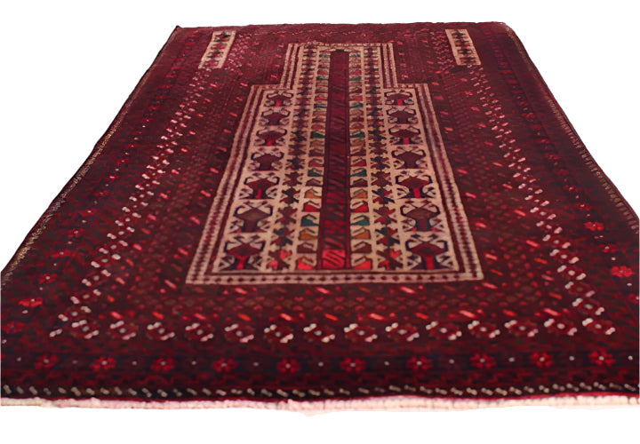 Hand-Knotted Baluch Rug - 155x90
