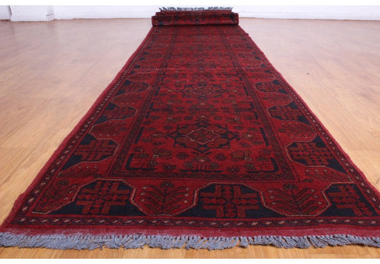 Afghan Andkhoy Hand Knotted Runner 500x80