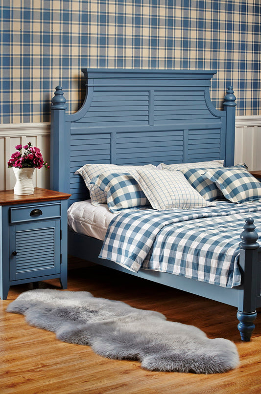 Kaikoura Long Wool Double NZ Sheepskin - Gray