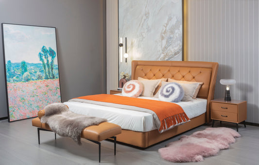 Kaikoura Long Wool Double NZ Sheepskin - Rose