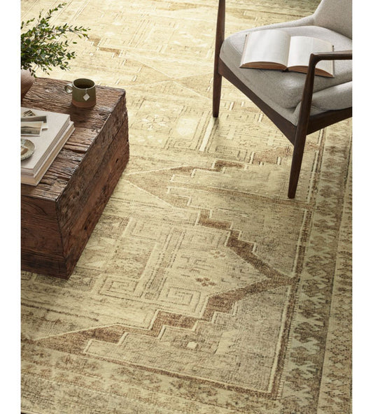 Sinclair Rug - Khaki Tobacco - 229x289cm