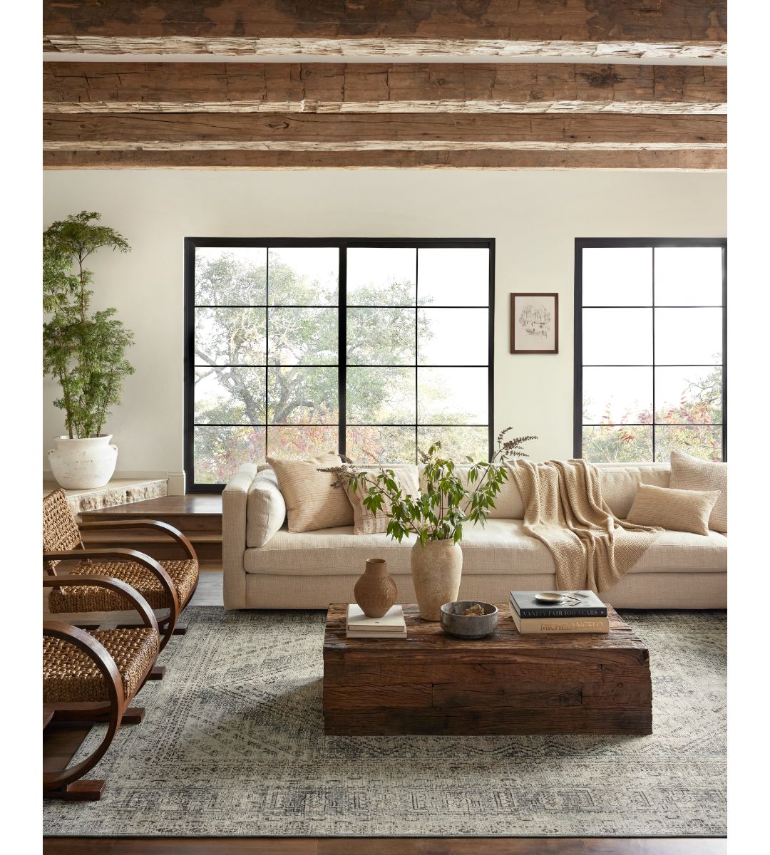 Sinclair Rug - Natural Sage - 229x289cm