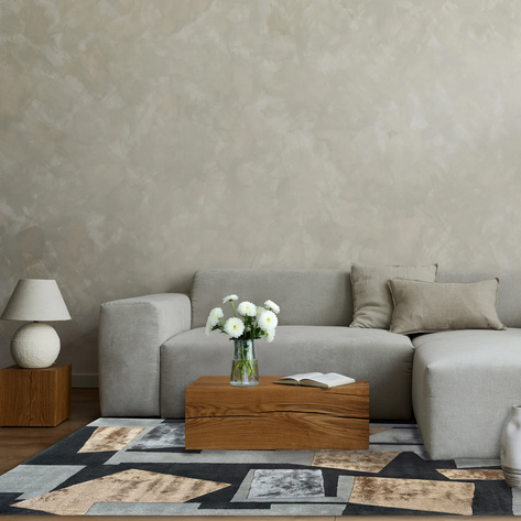 Bente District Copper Rug