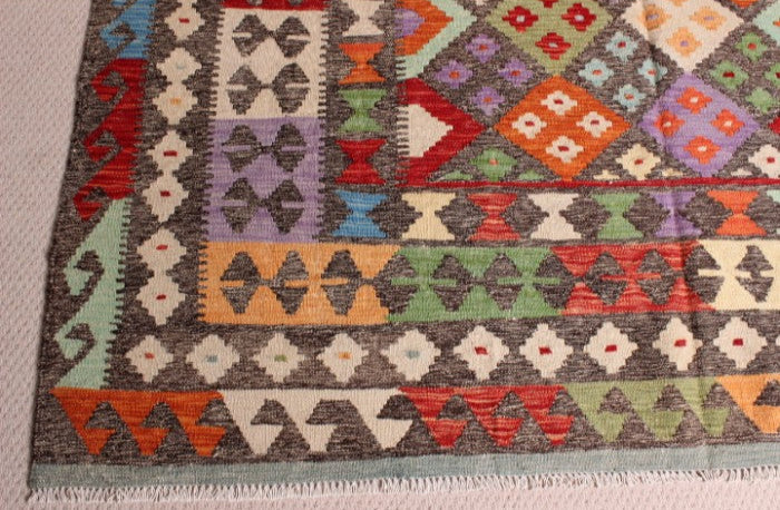 Handmade Afghan Kilim Rug 310x210