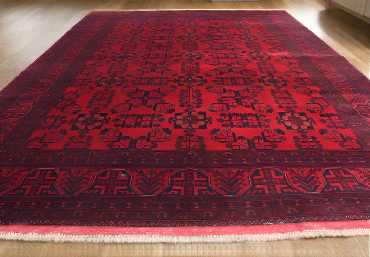 Afghan Khal Mohammadi Hand Knotted Rug 300x200