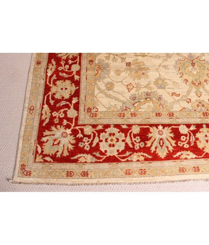 Fine Hand Knotted Afghan Ziegler Rug - 310x250cm