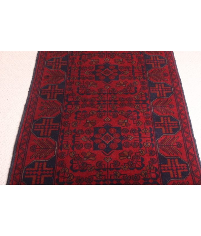 Afghan Andkhoy Hand Knotted Runner 400x81