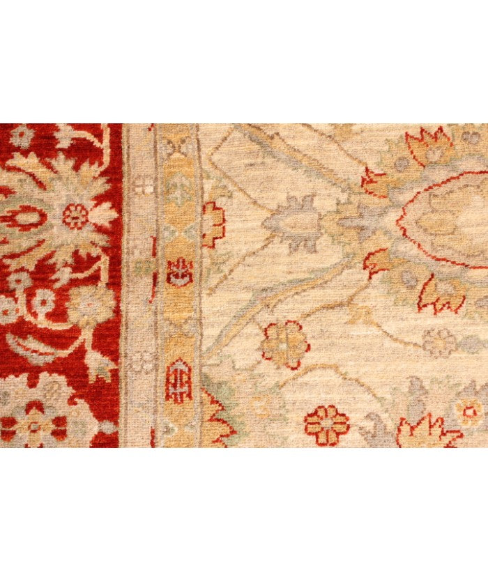 Fine Hand Knotted Afghan Ziegler Rug - 310x250cm