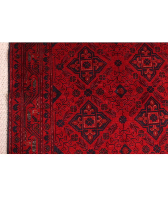 Afghan Hand Knotted Khal Mohammadi Rug 205x130