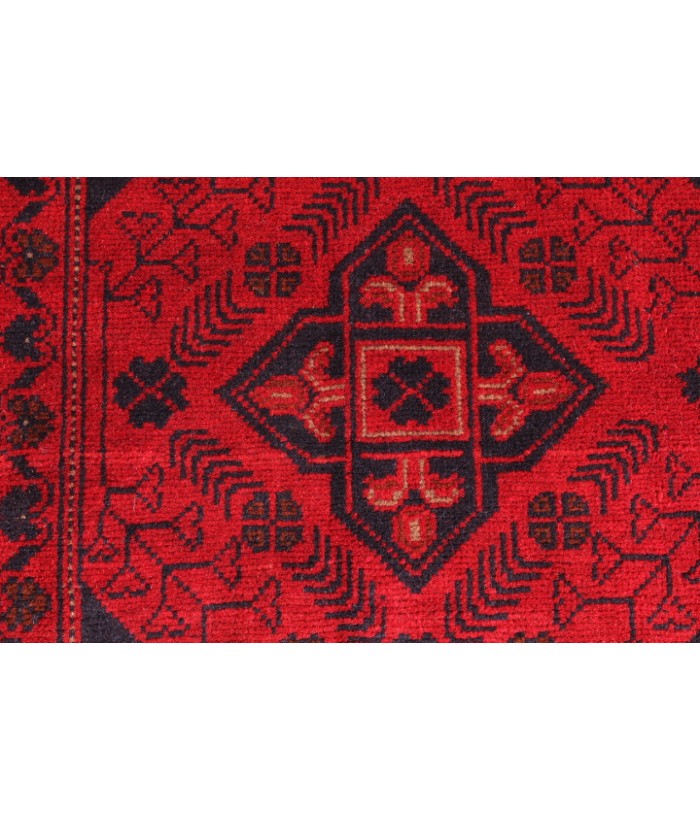 Afghan Hand Knotted Khal Mohammadi Rug 205x130