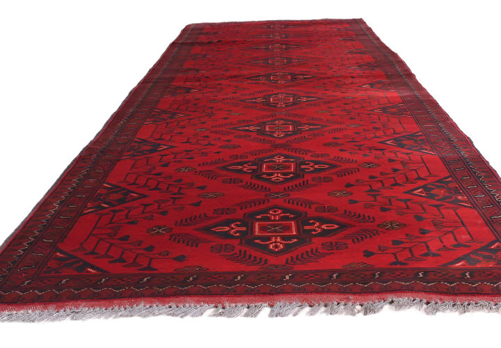 Afghan Khal Mohammadi Hand Knotted Runner 300x82