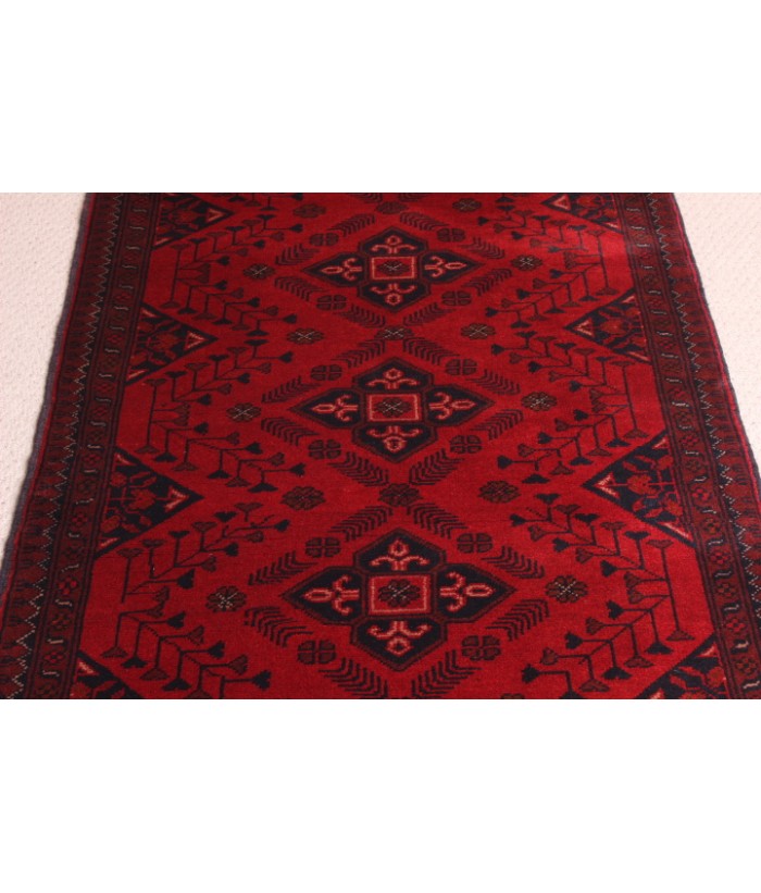 Afghan Khal Mohammadi Hand Knotted Runner 300x82