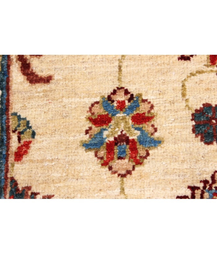 Fine Hand Knotted Afghan Ziegler Rug - 245x175