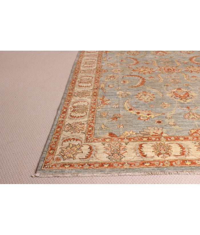 Fine Hand Knotted Afghan Ziegler Rug 300x200cm