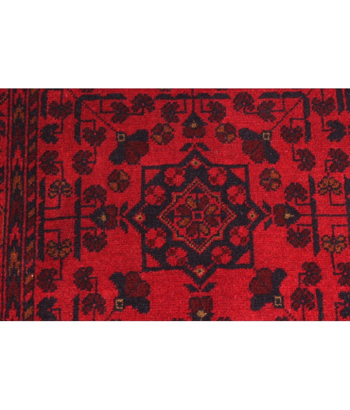 Afghan Hand Knotted Khal Mohammadi Rug 205x130