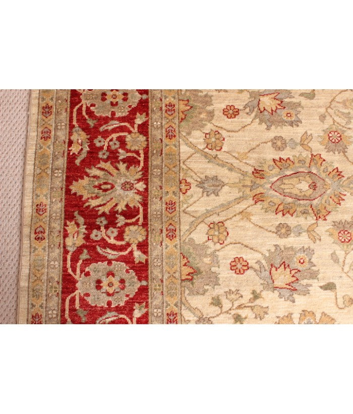 Fine Hand Knotted Afghan Zeigler Rug - 310x255cm