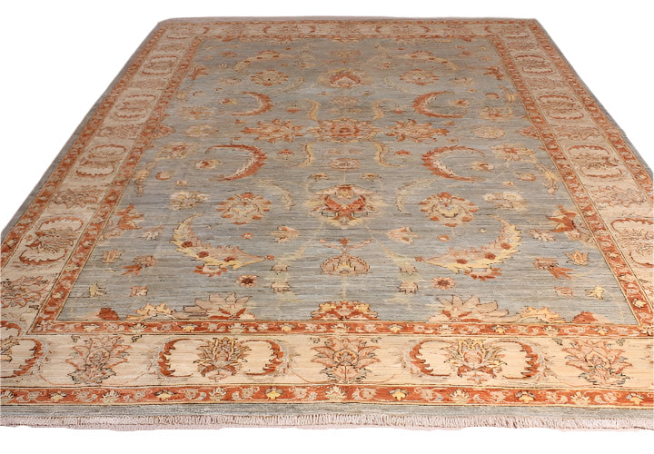 Fine Hand Knotted Afghan Ziegler Rug 300x200cm