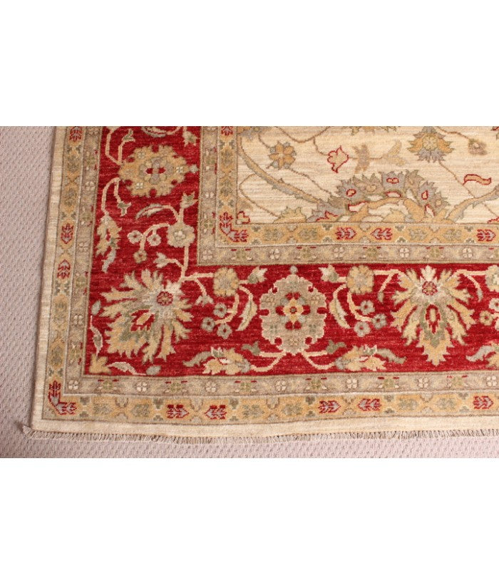 Fine Hand Knotted Afghan Zeigler Rug - 310x255cm