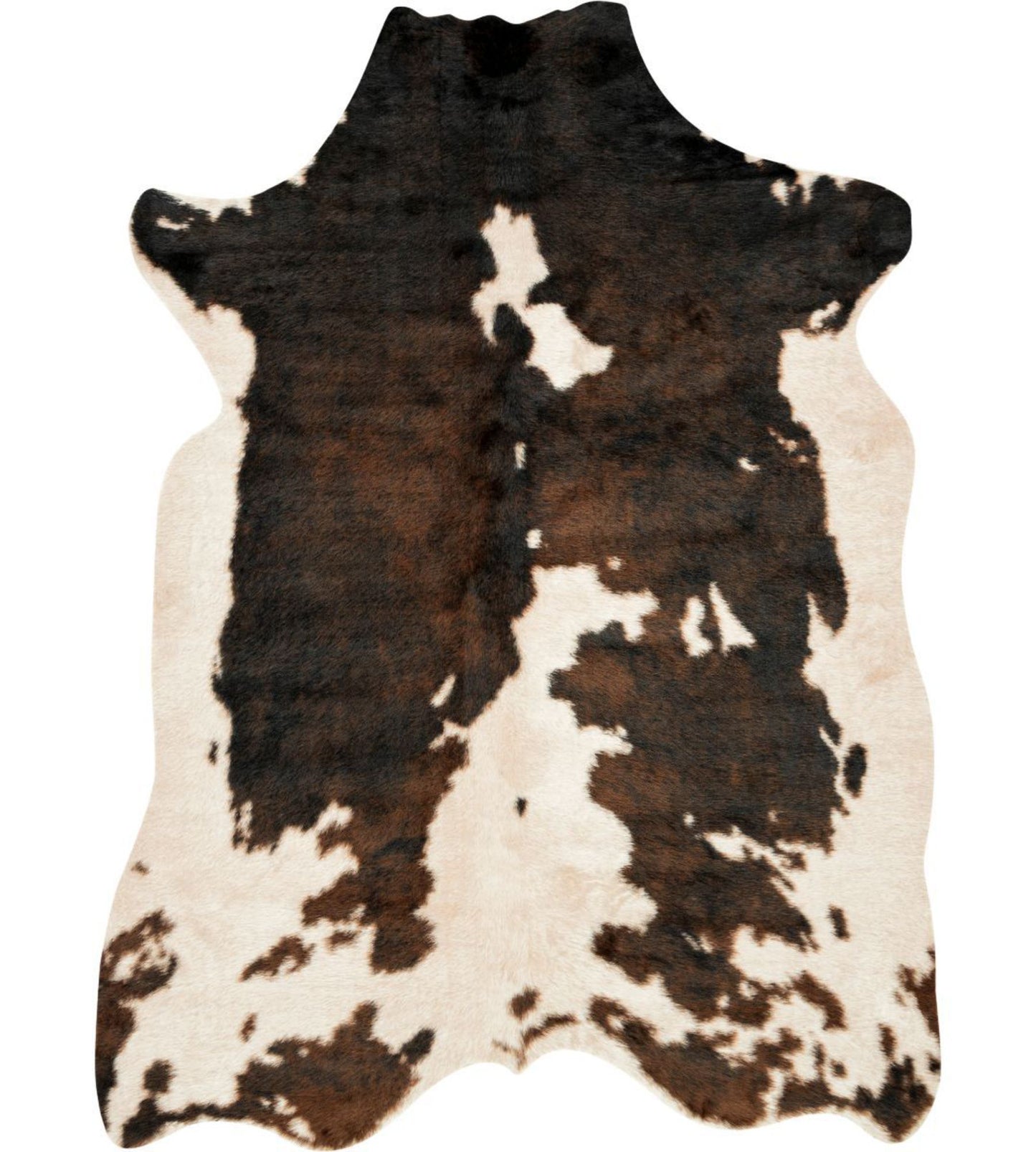 Grand Canyon Faux Cow Hide Rug - Beige/Brown