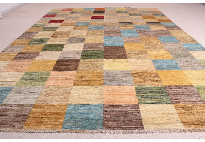 Afghan Hand Knotted Ziegler Gabbeh Rug - 300x200cm