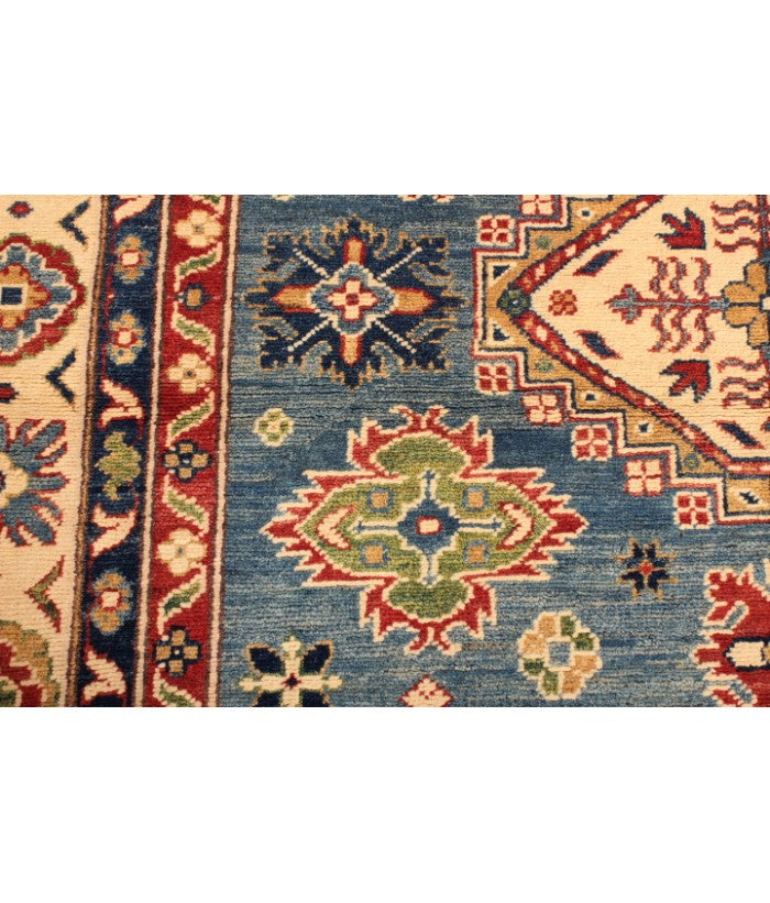 Hand Knotted Afghan Ghazni Kazak Rug 230x170