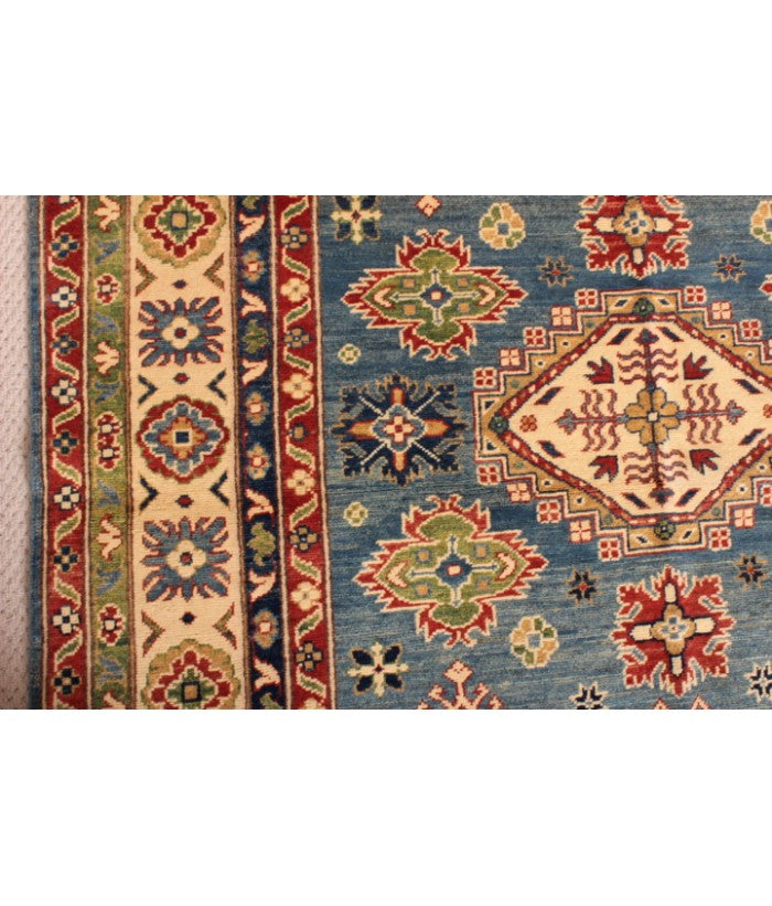 Hand Knotted Afghan Ghazni Kazak Rug 230x170