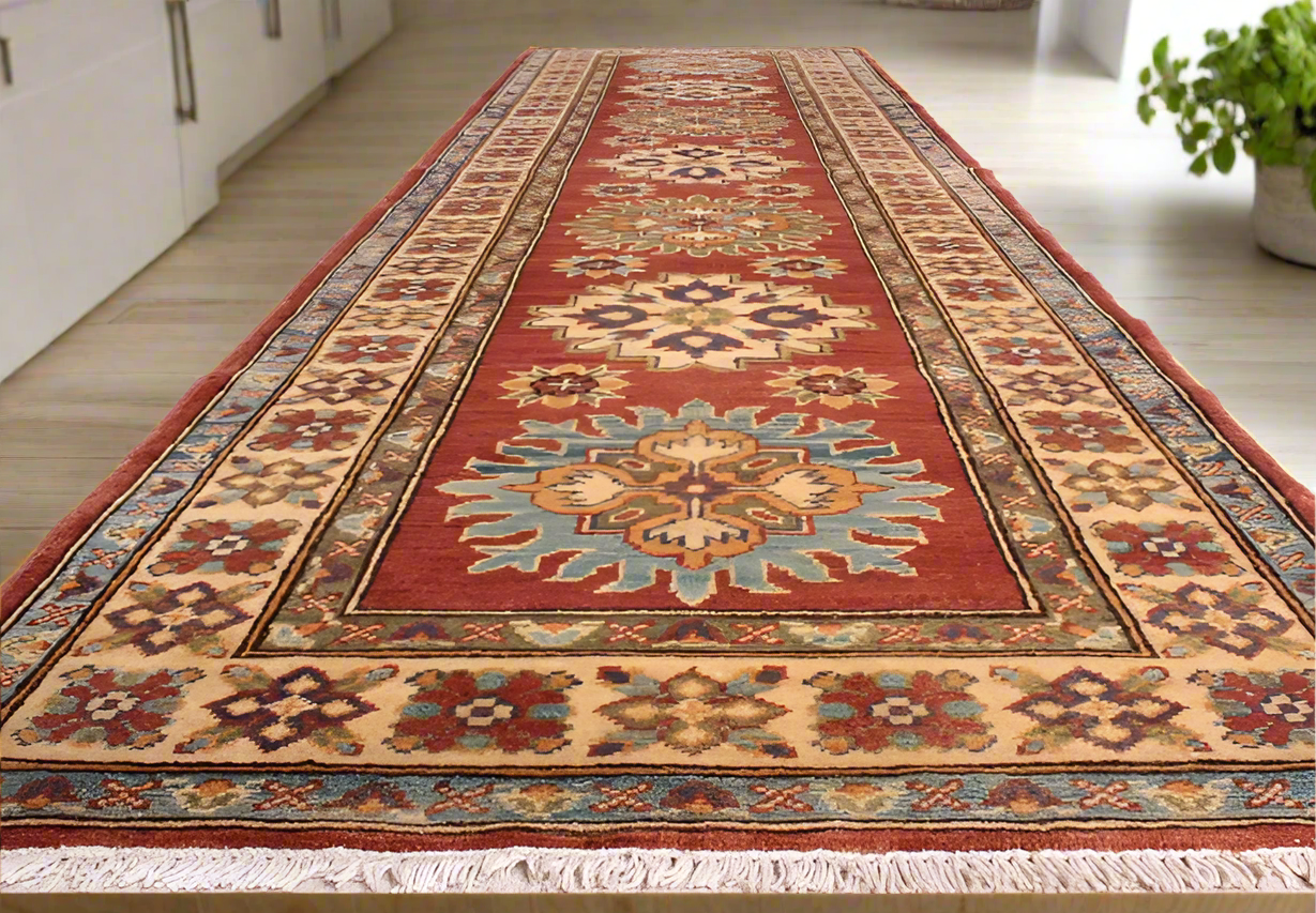 Afghan Handmade Ghazni Runner 300x83