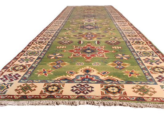 Handmade Afghan Ghazni Runner - 300x85