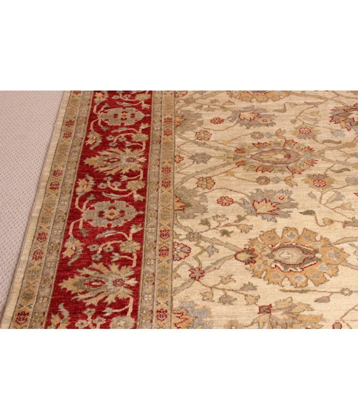 Fine Hand Knotted Afghan Zeigler Rug - 310x255cm