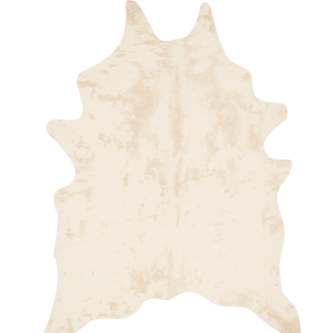 Grand Canyon Faux Cow Hide Rug - Ivory