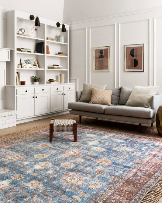 Loren Runner - Blue Brick