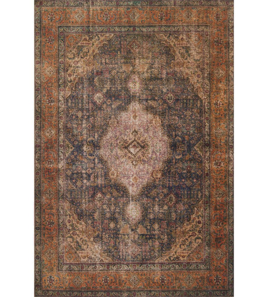 Loren Plum Multi Color Rug - 274Cm x 366Cm