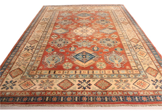 Hand Knotted Afghan Ghazni Rug 300x200