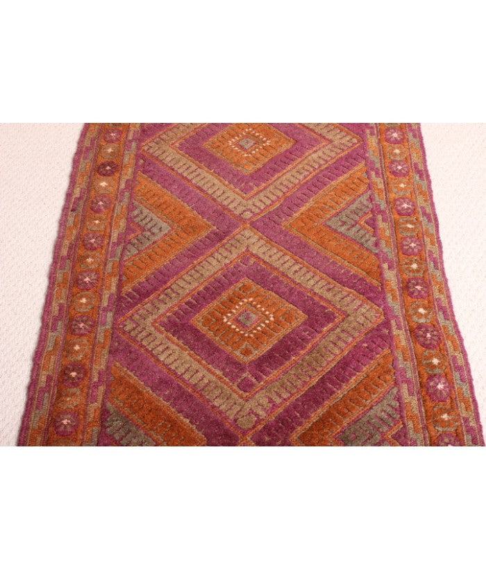 Handmade Oriental Moshwani Runner 380x75