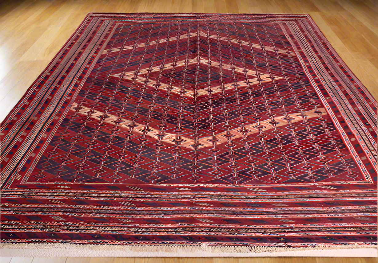 Handmade Oriental Moshwani Kilim Rug 280x190