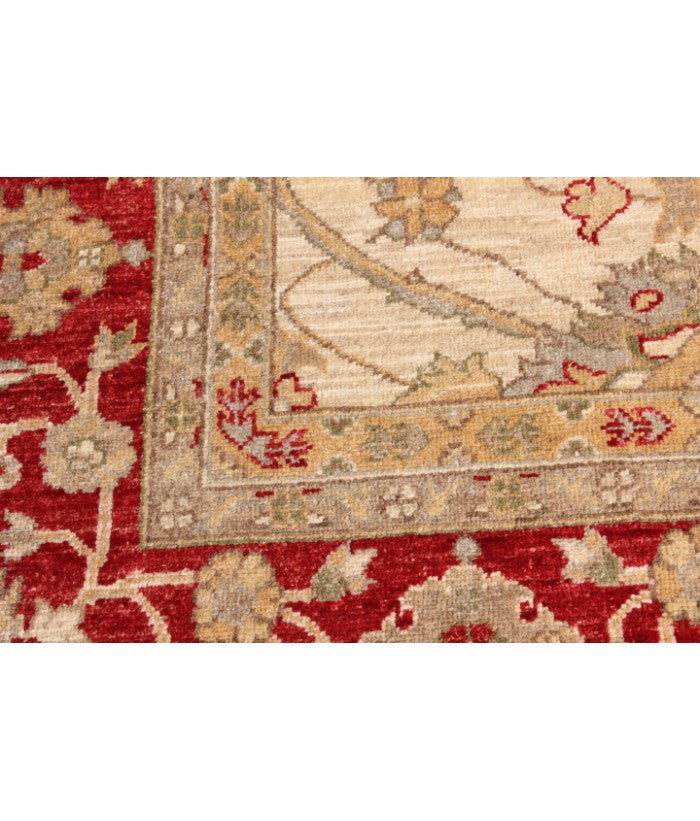 Fine Hand Knotted Afghan Zeigler Rug - 310x255cm