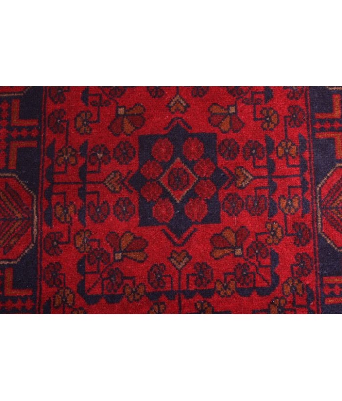 Afghan Andkhoy Hand Knotted Runner 400x81