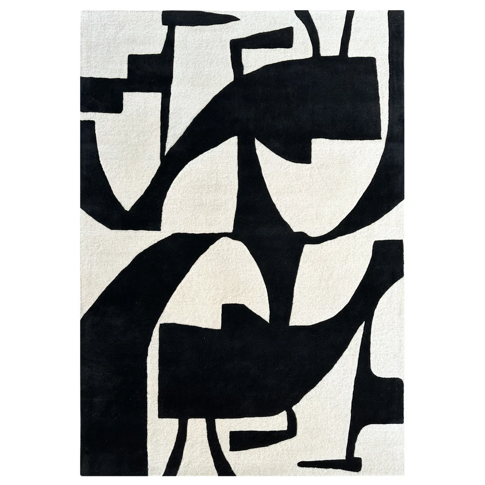 Kalu Black/White Rug