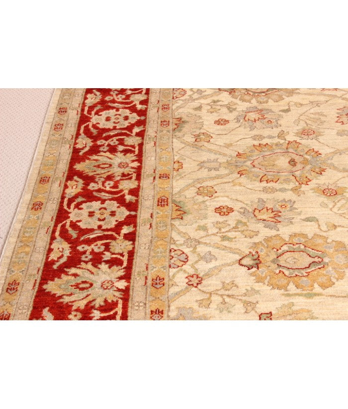 Fine Hand Knotted Afghan Ziegler Rug - 310x250cm