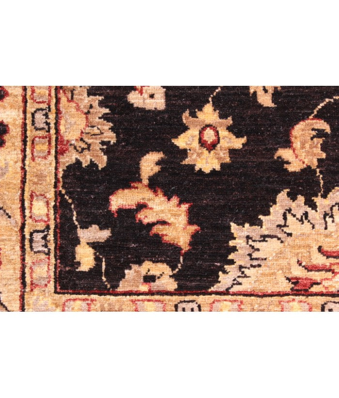 Fine Hand Knotted Afghan Ziegler Rug - 355x275cm